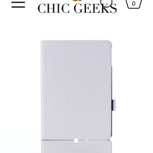 Chic geeks snow faux croc case ipad air